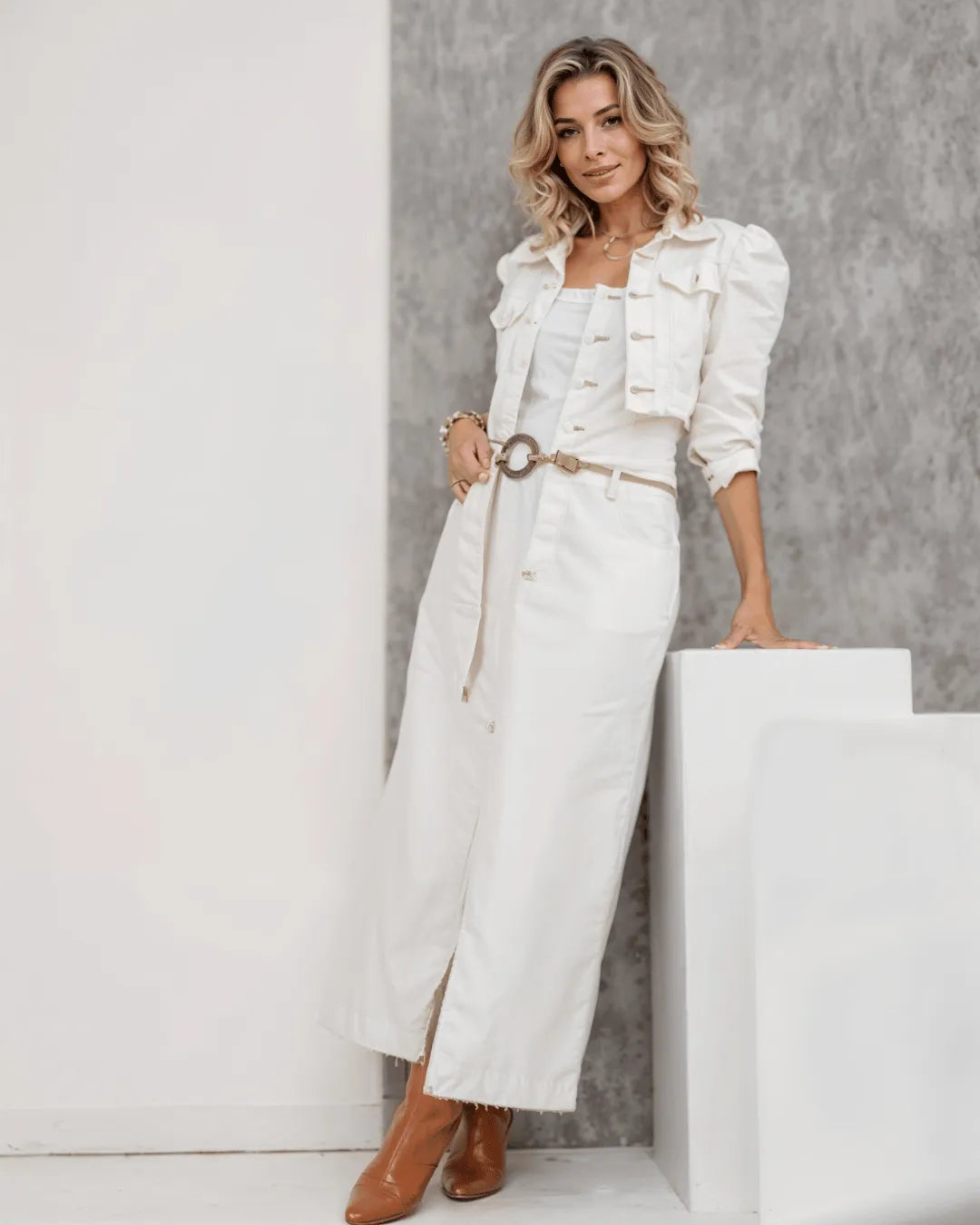 conjunto jeans
