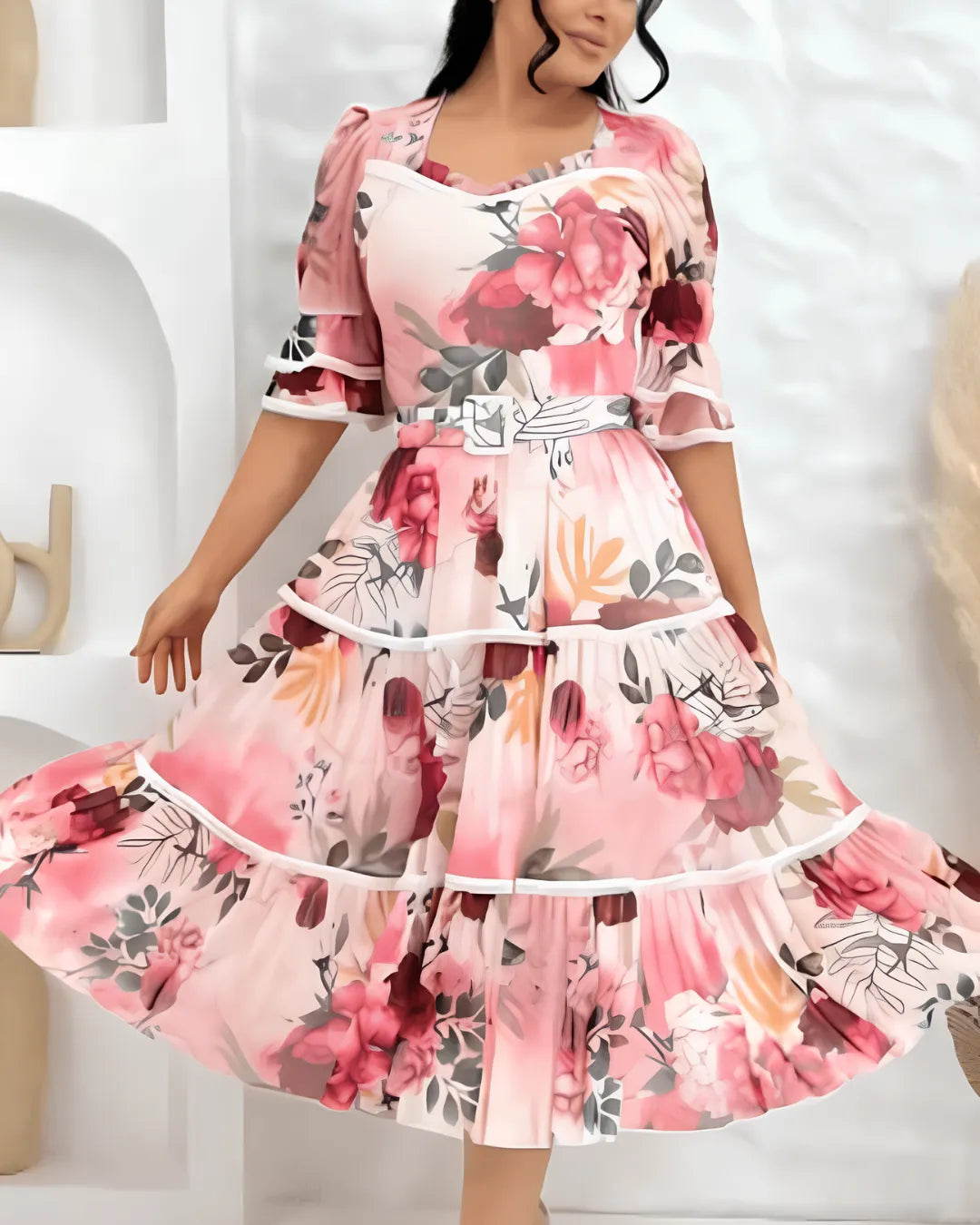 vestido midi