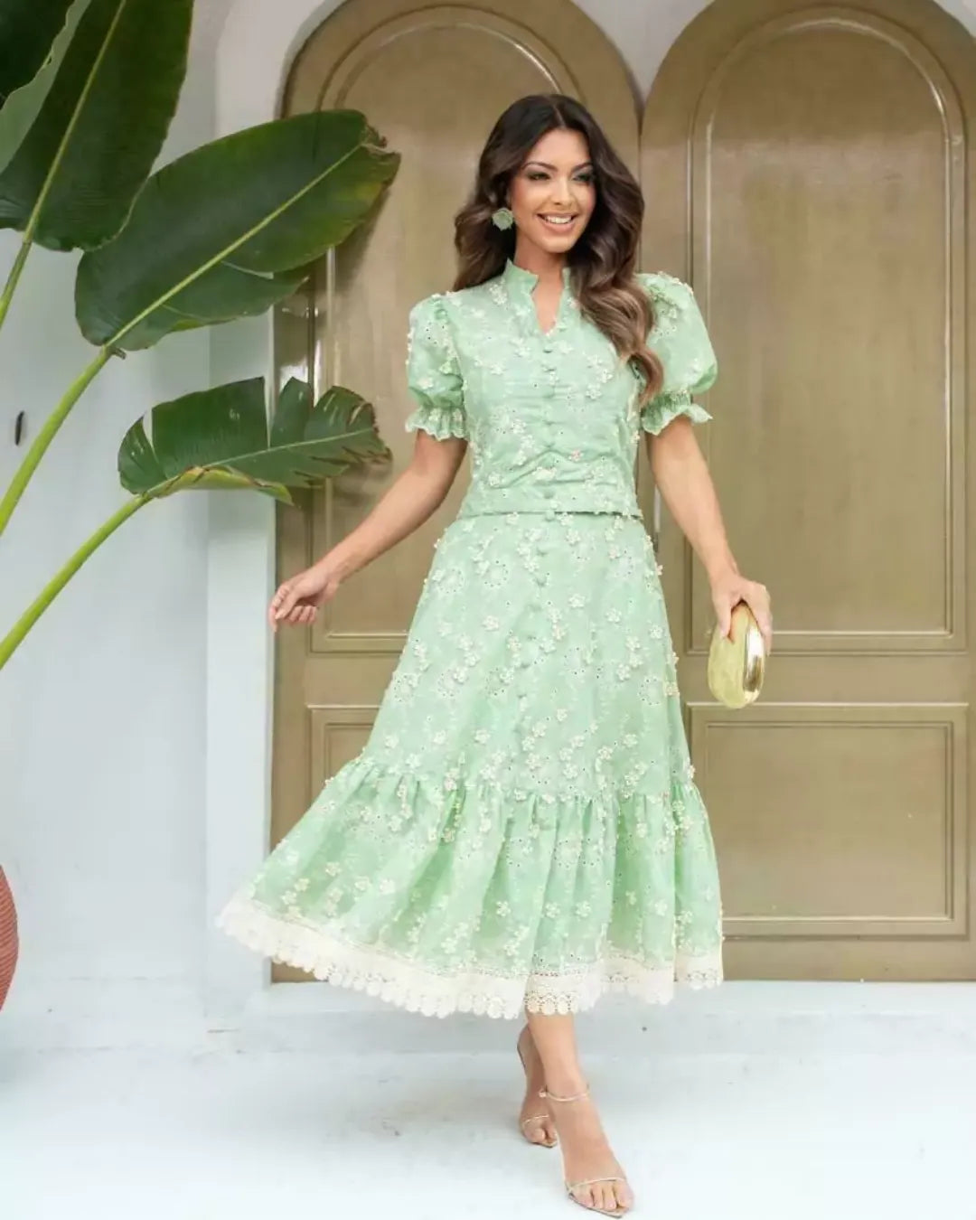 vestido midi