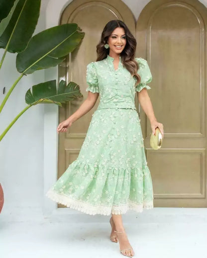 vestido midi
